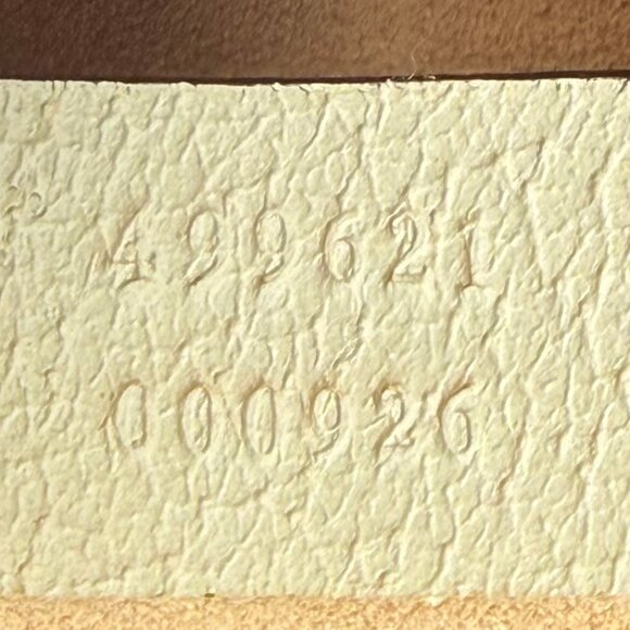 Gucci Cream Crossbody Bag with Red and Blue Stripe - Picture 6 of 11